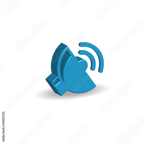 3d icon speaker