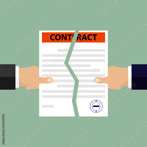 Hands break the contract