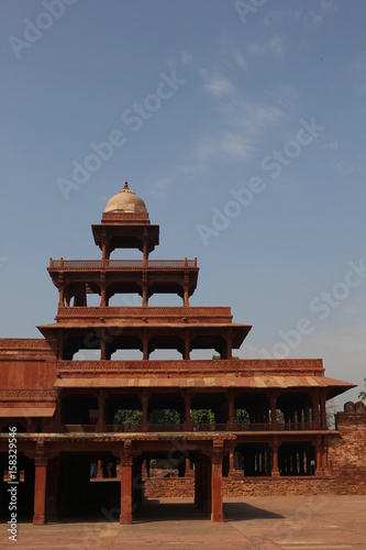 Panch Mahal Palast in Fatehpur Sikri, Bundesstaat Uttar Pradesh, Indien photo