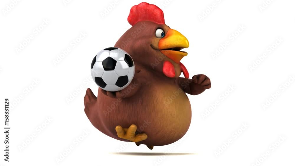 Fun chicken - 3D Animation Fun chicken - 3D Animation