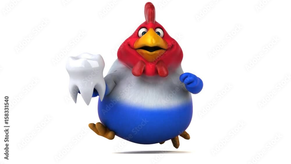 French chick - 3D Animation French chick - 3D Animation