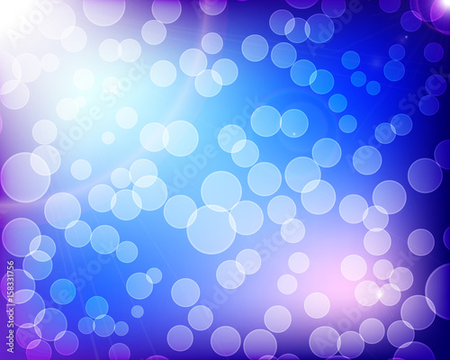 Pink blue blurred bokeh background