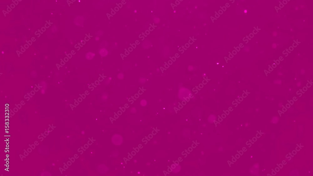 Moving particles blur on pink background Moving particles blur on pink background