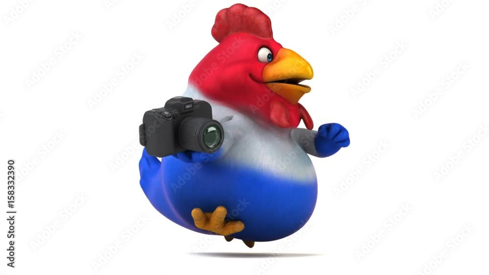 French chick - 3D Animation French chick - 3D Animation