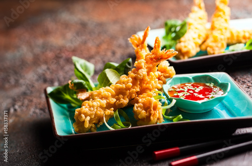 Shrimps tempura