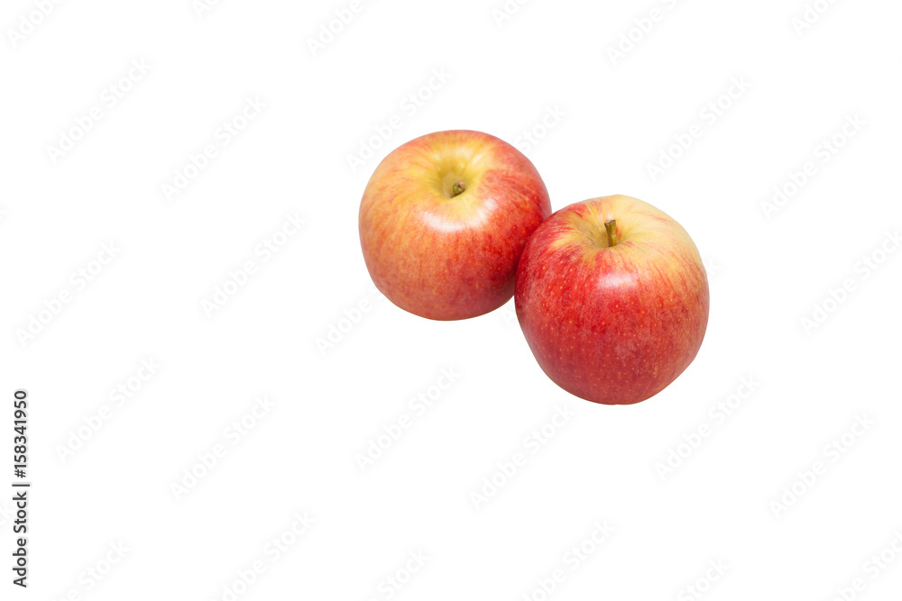 Delicious red apple isolated on a white background Delicious red apple isolated on a white background