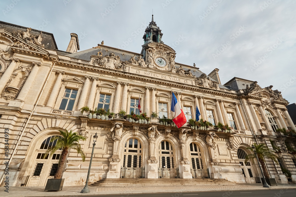Obraz premium City of Tours, France.