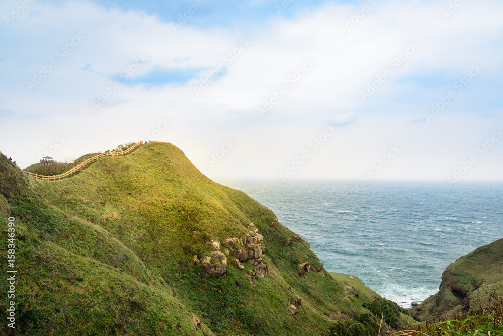View of mountains and nature on the east coast of Taiwan. View of mountains and nature on the east coast of Taiwan.