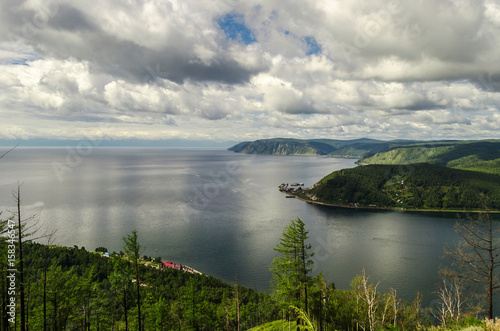 Boundless Baikal expanses, a wonderful summer landscape