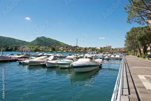 Porto turistico di Sarnico sul lago d'Iseo