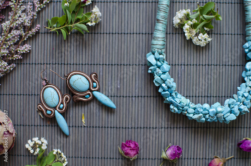 Turquoise handmade gift photo