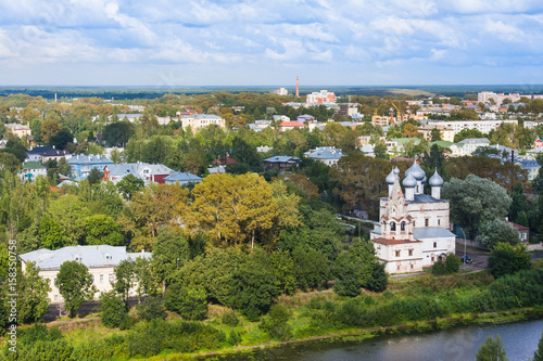 Vologda, Russia, view of city from bell tower