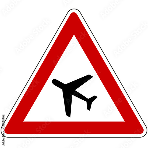 Flugverkehr, Gefahrenzeichen 144 nach StVo