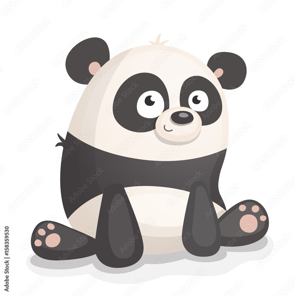 Fototapeta premium Cute Panda
