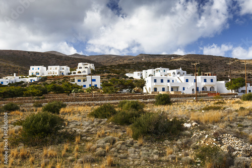 Sikinos island in the Cyclades island group in Greece. photo