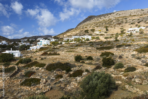 Fototapeta Naklejka Na Ścianę i Meble -  Sikinos island in the Cyclades island group in Greece.