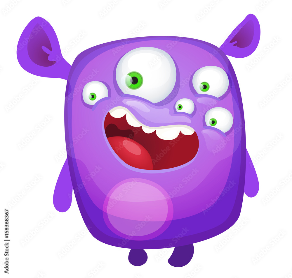Fototapeta premium Cartoon Monster