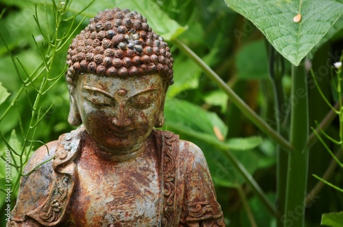 Buddha State in Garden