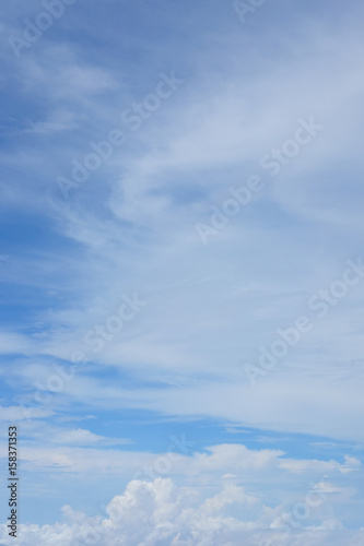 Fototapeta Naklejka Na Ścianę i Meble -  Clouds in the blue sky
