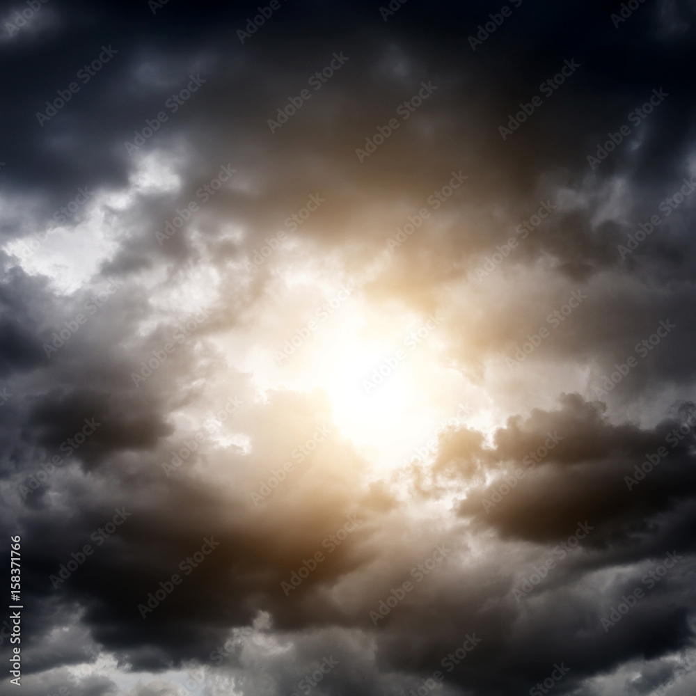 Cloudscape with a Sunlight Cloudscape with a Sunlight