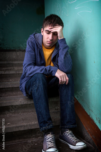 Sad Young Man © Sabphoto