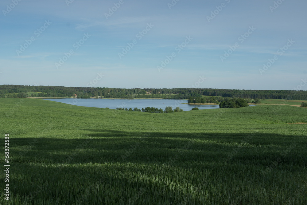 Krajobraz mazurski