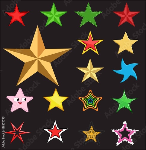 Collage of stars
