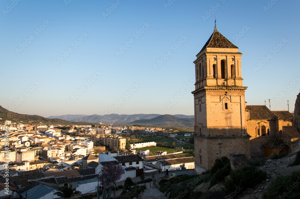 Idyllic Andalusian mountain village Alcaudete in Spain Idyllic Andalusian mountain village Alcaudete in Spain