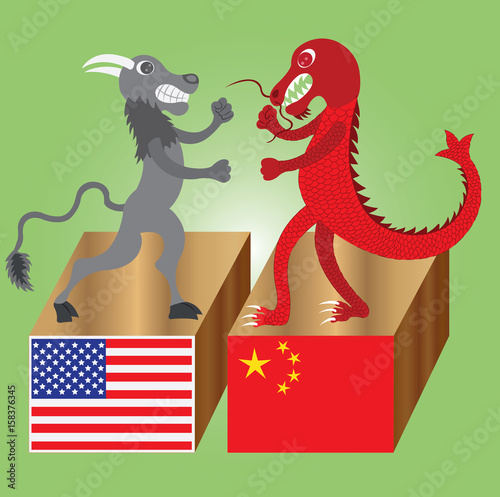 the buffalo versus the dragon