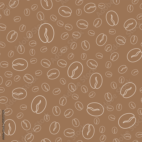 Coffee seamless pattern of ...