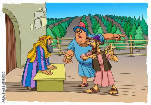 The Parable of Jesus Christ about the workers in the vineyard