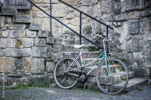 Canvastavla Vintage bike