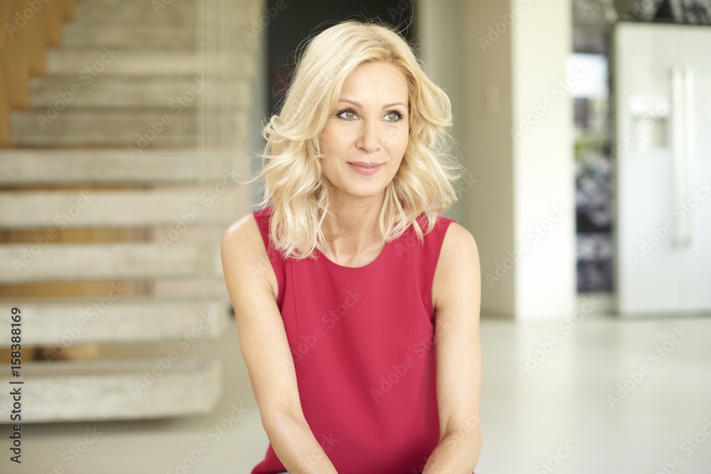 Fototapeta premium Beautiful blond woman