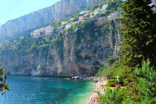 Canvastavla Mala Beach in Cap d'Ail