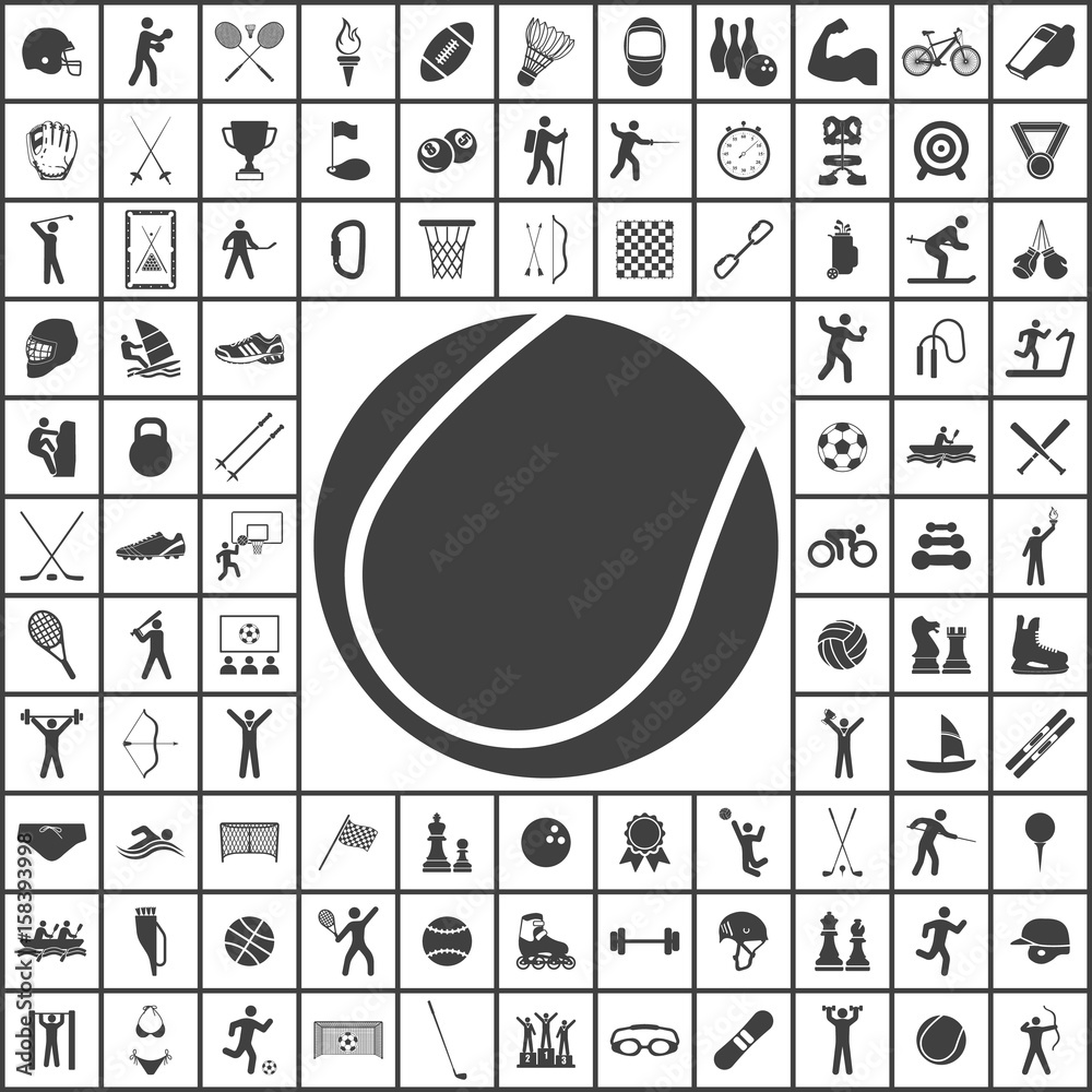 Fotografie Tennis ball icon