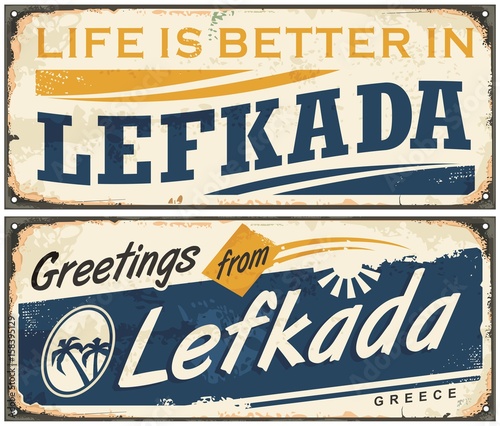 Summer vacation souvenir from Lefkada Greece