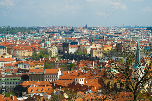 Prague seen from the fortress