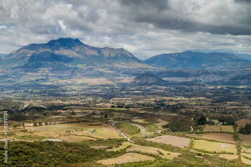 Imbabura volcano in Ecuador