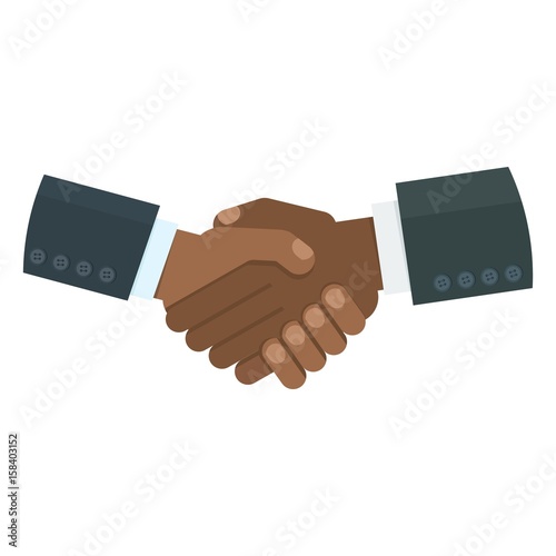 black handshake image