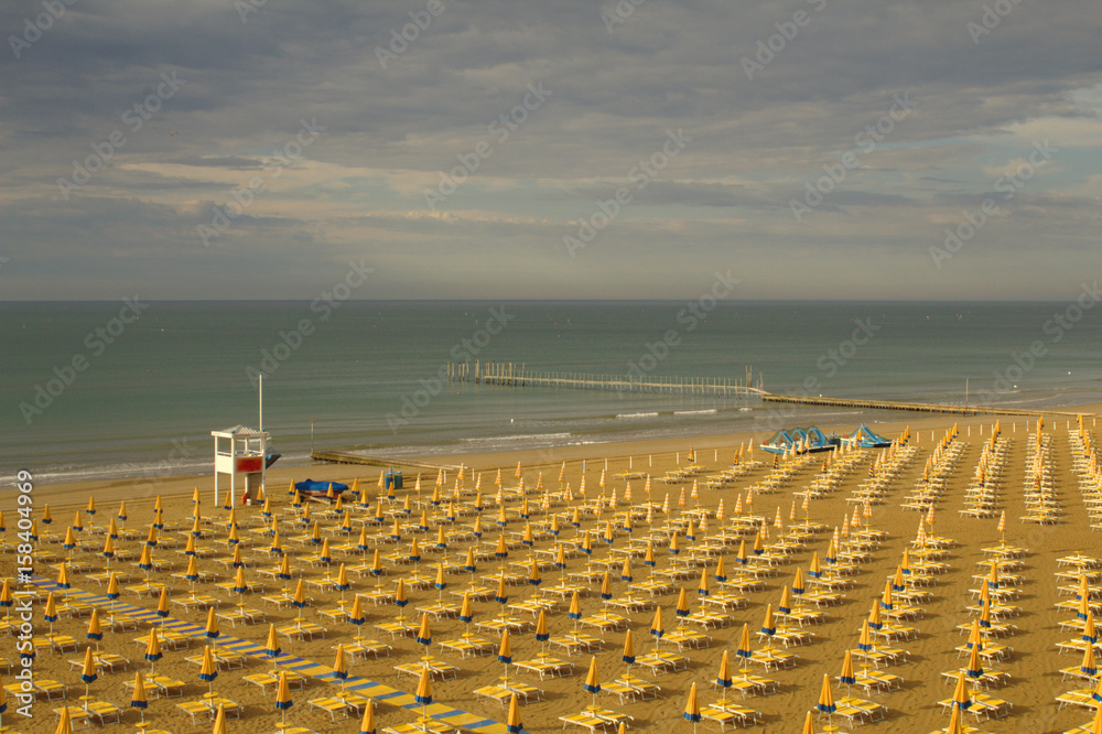 Fototapeta premium Spiaggi di Jesolo