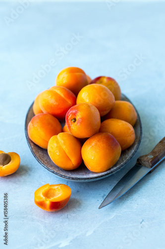 Fresh apricots © mariashumova
