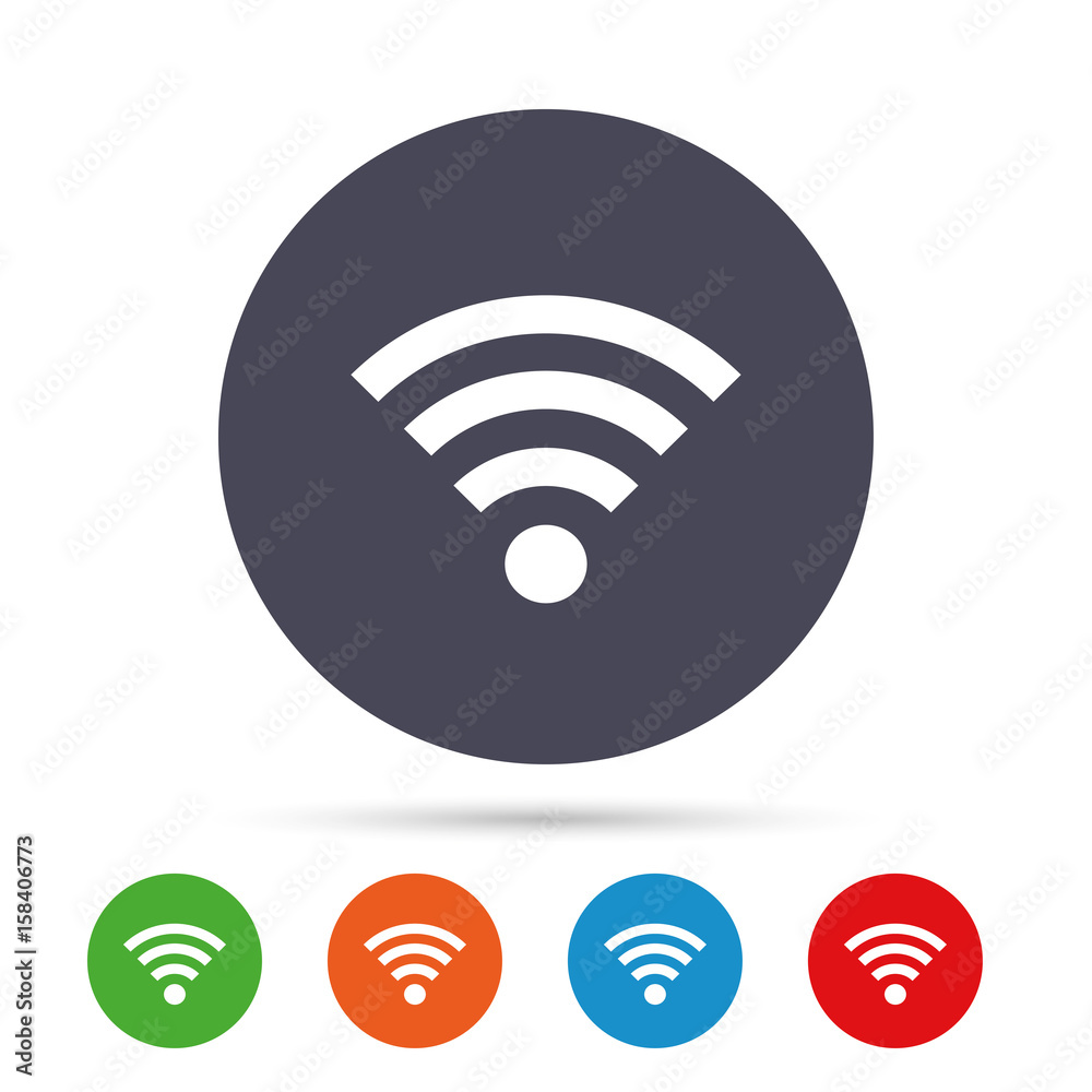 Wifi sign. Wi-fi symbol. Wireless Network. Wifi sign. Wi-fi symbol. Wireless Network.