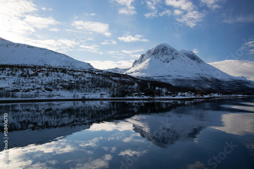 Die Region Troms, Norwegen