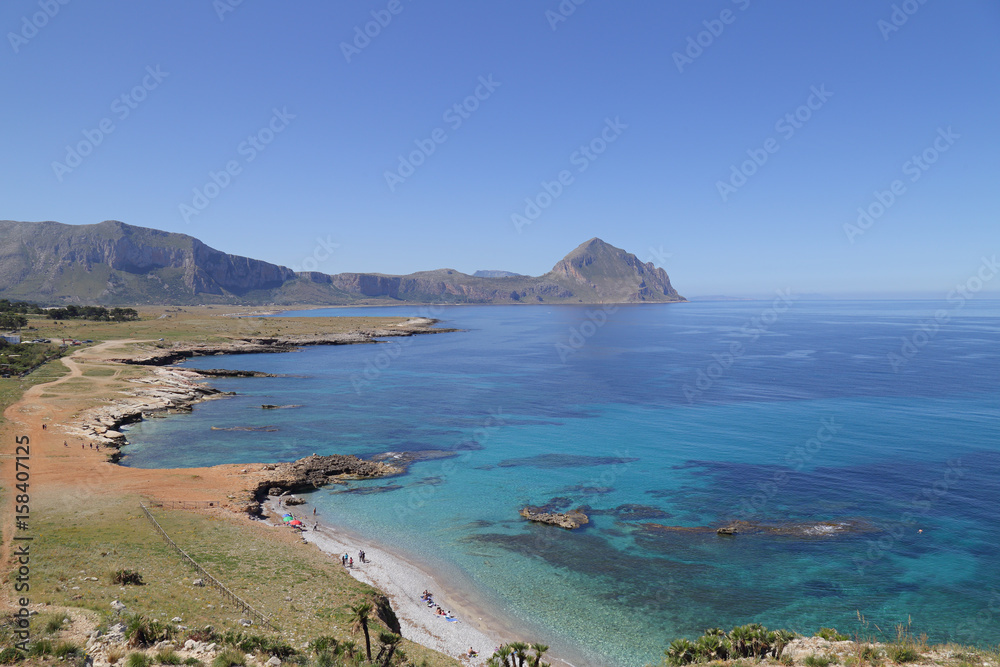 Fototapeta premium Mare e riserve naturali 