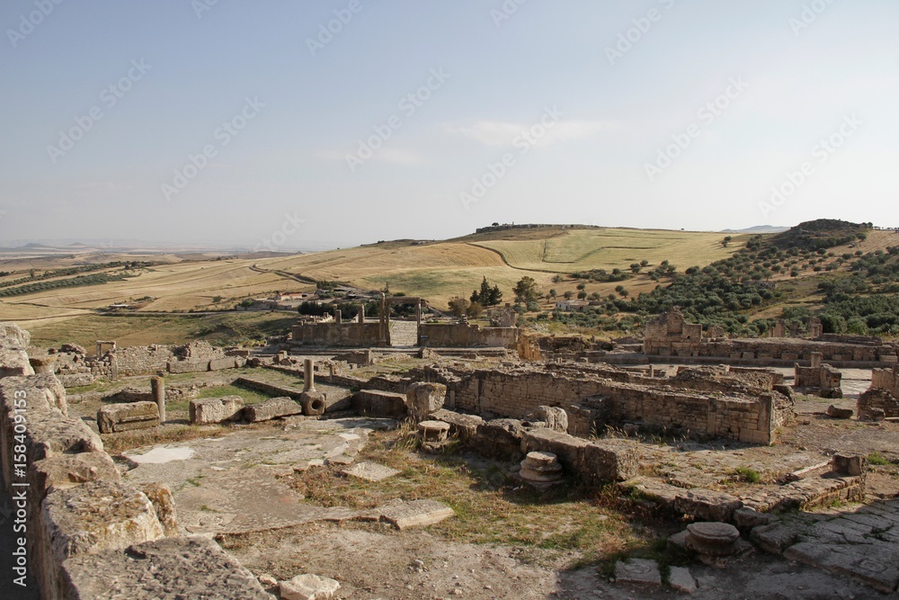 ruins in petra jordan