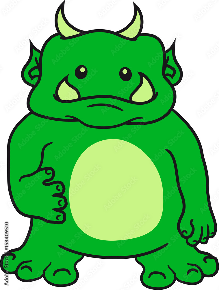 süß niedlich oger ork troll komisch lustig monster klein frech böse horror comic cartoon süß niedlich oger ork troll komisch lustig monster klein frech böse horror comic cartoon