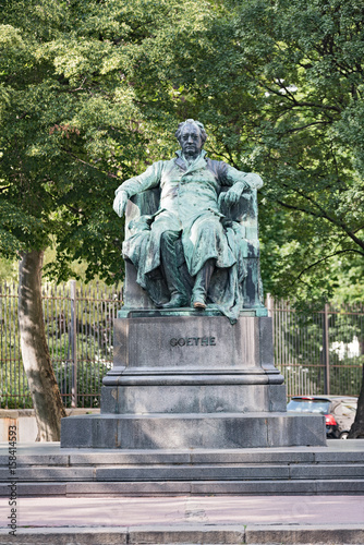 Johann Wolfgang von Goethe Statue in Vienna, Austria