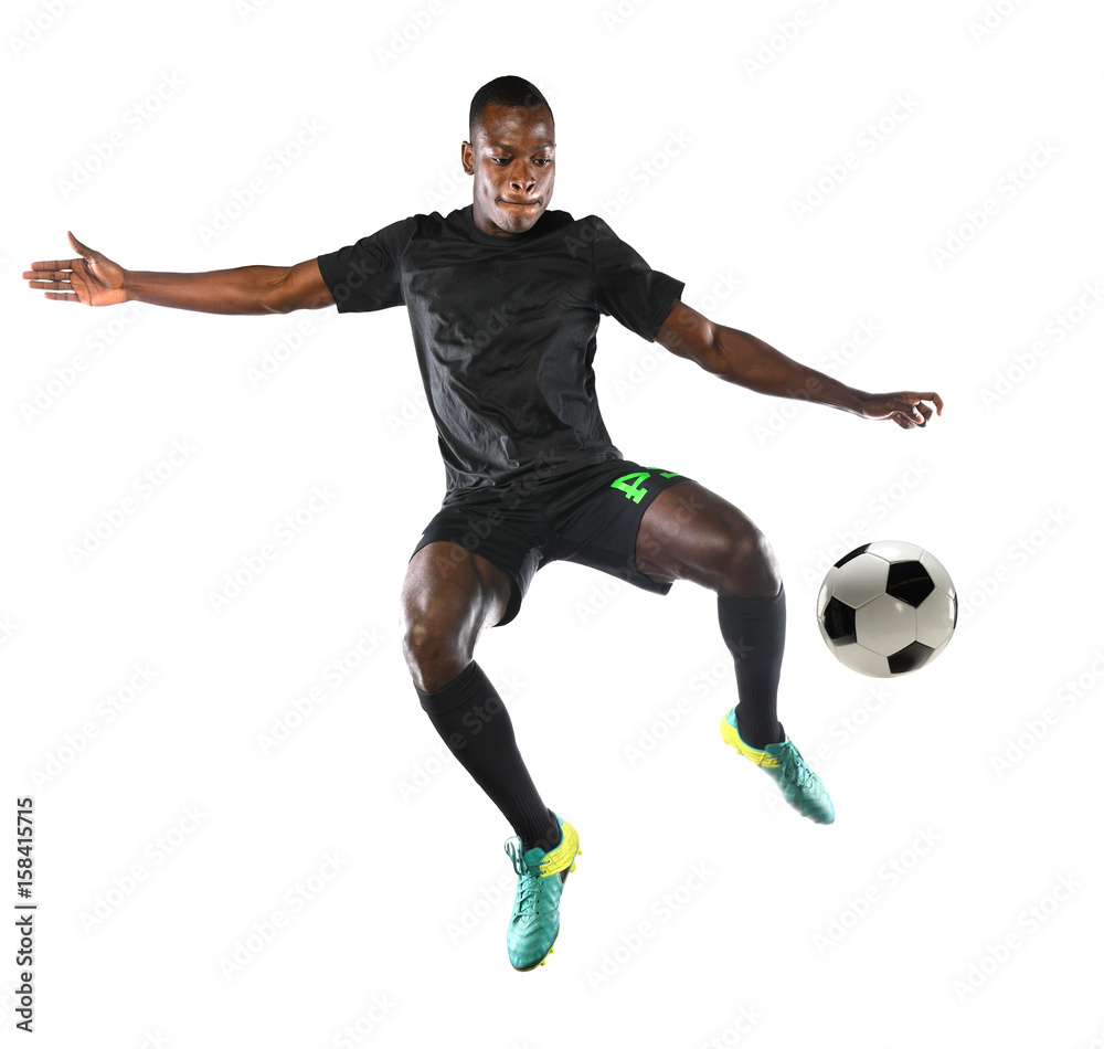 Fototapeta premium African American Soccer Player