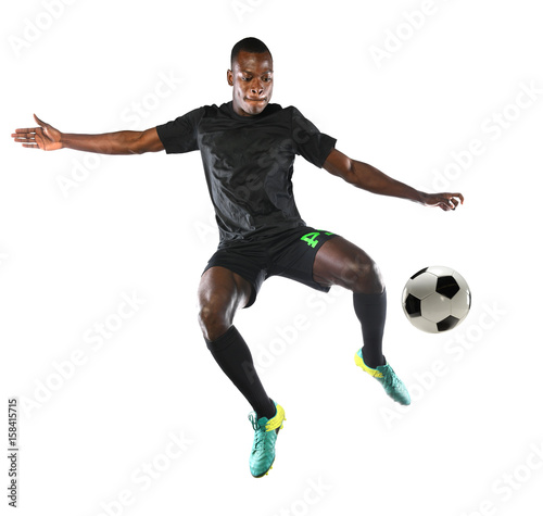 African American Soccer Player © R. Gino Santa Maria