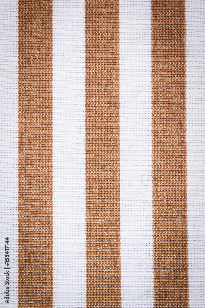 Fototapeta premium Striped tablecloth as background or backdrop